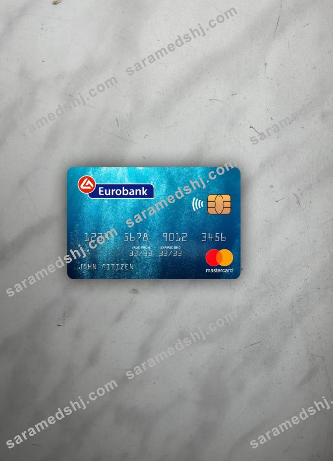 Greece Eurobank ergasias mastercard photolook front